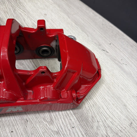 21-26 OEM BMW G80 G82 M3 M4 Front Driver Side Brake Caliper Brembo Red *Notes*