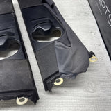 2001-2006 BMW M3 E46 Driver Passenger Interior Upper B-Pillar Trim Cover OEM