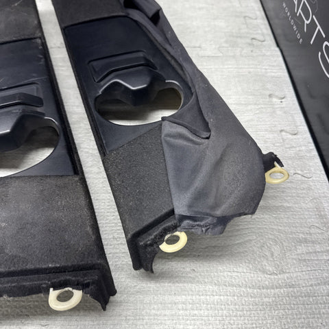 2001-2006 BMW M3 E46 Driver Passenger Interior Upper B-Pillar Trim Cover OEM