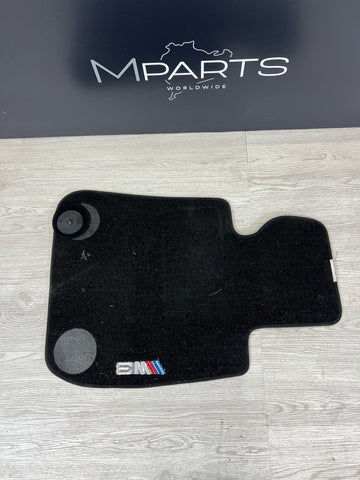 Used Genuine 2008-2013 BMW E92 M3 Carpets Floor Mats Black Front Left Driver