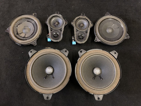 01-06 BMW E46 M3 CONVERTIBLE HARMON KARDON DOOR / TWEETER / REAR PANEL SPEAKERS