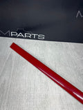 BMW E46 2000-2006 OEM RIGHT PASSENGER EXTERIOR DOOR TRIM MOLDING IMOLA RED