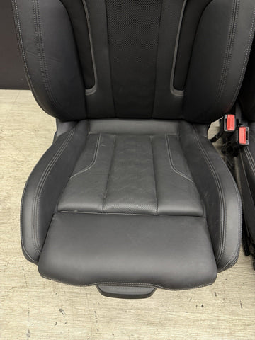 BMW 21-26 G82 M4 Coupe Front Seats Leather Heated Black