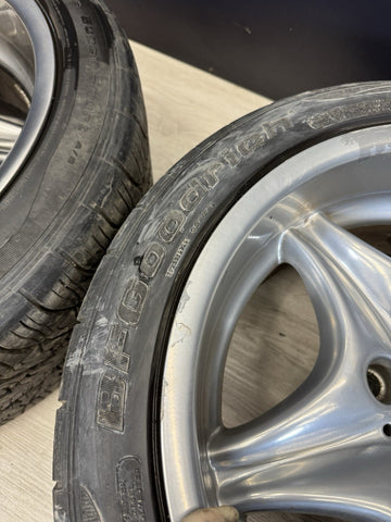 1998-2002 BMW Z3 M Roadster Coupe 17" Staggered Style 40 Road Star Wheel Set OEM