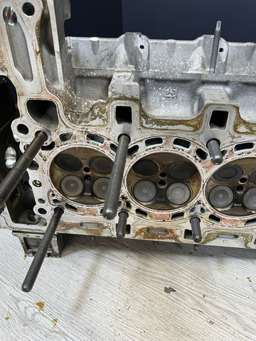 BMW 15-20 F80 F82 F83 M3 M4 S55 Engine Cylinder Head w Valves Complete