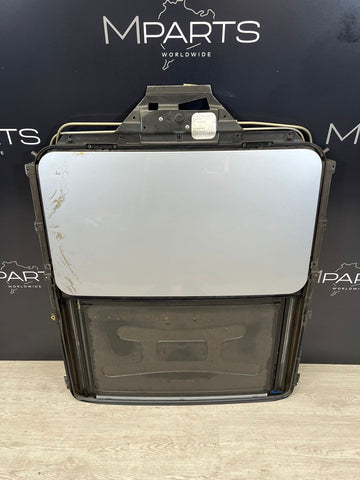 (PICKUP ONLY) 94-99 BMW E36 SLIDING SUNROOF ASSEMBLY + SUNSHADE ARCTIC SILVER