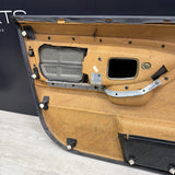 95-99 BMW E36 M3 Sedan Front Right Door Panel Card Black OEM