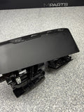 2025 2026 BMW 228i F74 Center Dash Air Vent Trim Panel Aluminum Graphite 9635204