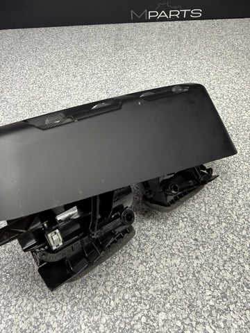 2025 2026 BMW 228i F74 Center Dash Air Vent Trim Panel Aluminum Graphite 9635204