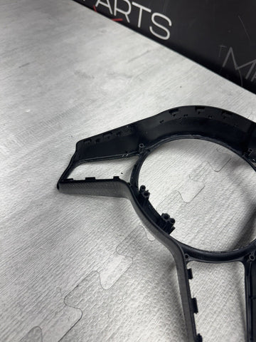 Real Carbon Steering Wheel Bezel For Porsche 911 991 GT3 RS GTS Carrera 2016-18