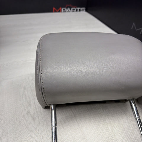 2001-2006 BMW E46 M3 Convertible Grey Rear Headrests Head Rests Pair OEM