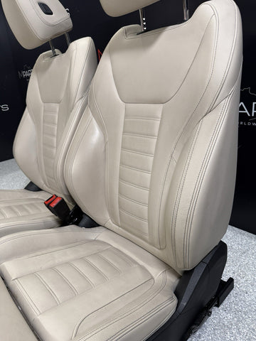 19-22 BMW G20 M340 Sedan Original Beige Interior Front Seats