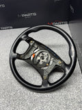 95-99 BMW E36 M3 Steering Wheel Black 4 Spoke