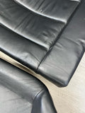 95-99 BMW E36 M3 Coupe Rear Bench + Folding Backrest Back Rest Seats Black