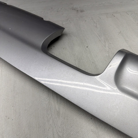 01-06 BMW E46 M3 Rear Bumper Lower Lip Diffuser Trim Panel OEM Titan Silver