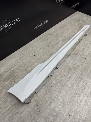BMW E92 M3 Coupe 08-13 Side Skirt Right Passenger Side Genuine OEM Alpine White