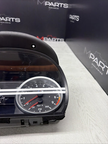 08-13 BMW E90 E92 E93 M3 Cluster Odometer Gauge Assembly Manual OEM *Scratches*
