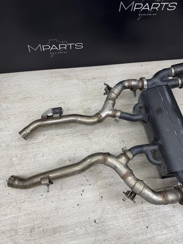 BMW F87 M2 19-21 S55 Competition M Performance Exhaust System Carbon Tips