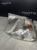 Genuine BMW E46 Cabrio Front Left White Turn Corner Light OEM 63137165857 Used