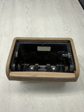 BMW 01-06 E46 325 330 M3 CENTER CONSOLE REAR STORAGE ASHTRAY ROLLUP TRAY BEIGE