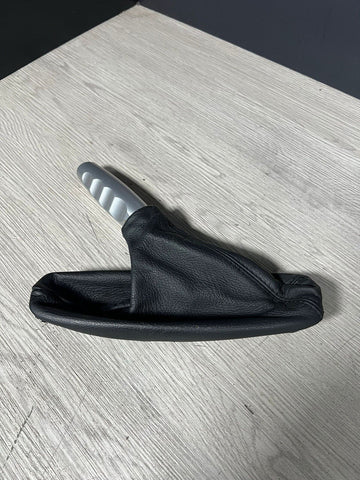 01-06 BMW E46 325 330 M3 Parking Brake Ebrake Handle Silver Aluminum