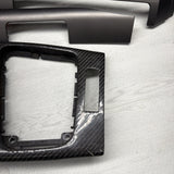 01-06 BMW E46 M3 Coupe Interior Armrests Trim Set Titan Shadow Black *Notes*