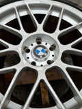 18” APEX Rim Wheel Rear Silver 18x10 5x120 +25 OFFSET BMW E46 M3