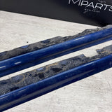 01-06 BMW E46 M3 Rocker Panel Side Skirts OEM Topaz Blue