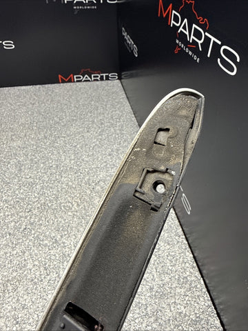 01-06 BMW E46 M3 Convertible Trunk Lid Grip Key Deck Handle Titanium Silver