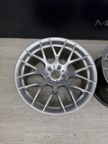 BMW E90 E92 E93 M3 08-13 AG Avant Garde M359 SILVER WHEEL STAGGERED 19” RIMS