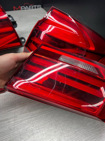 15-18 BMW F30 320 330 F80 M3 LCI Rear Tail Lights Taillights Set OEM