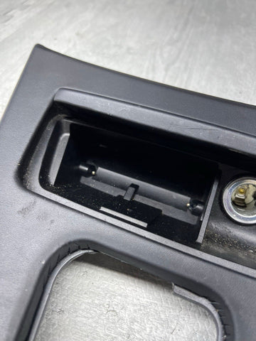 2008 BMW E93 M3 MANUAL CCC LEATHER CENTER CONSOLE TRIM