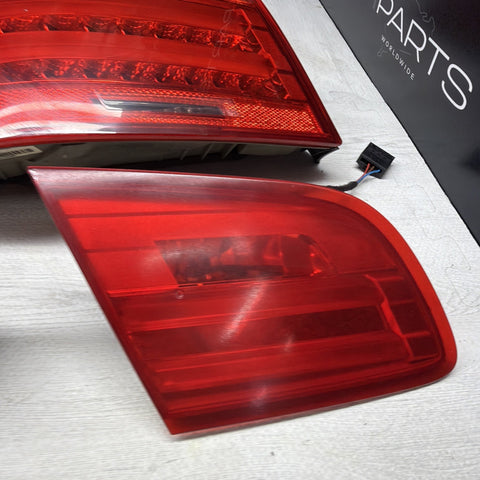 11-13 BMW OEM E93 M3 335 LCI Rear Left Right Tail Lights Side Stop Lights Inner