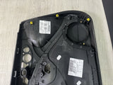 01-06 BMW E46 M3 PASSENGER RIGHT SIDE DOOR PANEL CARD BLACK OEM