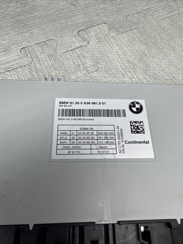 BMW F97 X3M 21-24 Seat Control Module Assembly Unit OEM 5a36981
