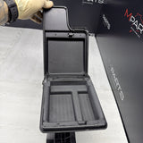 01-06 BMW E46 M3 Center Console Armrest Arm Rest Black Leather