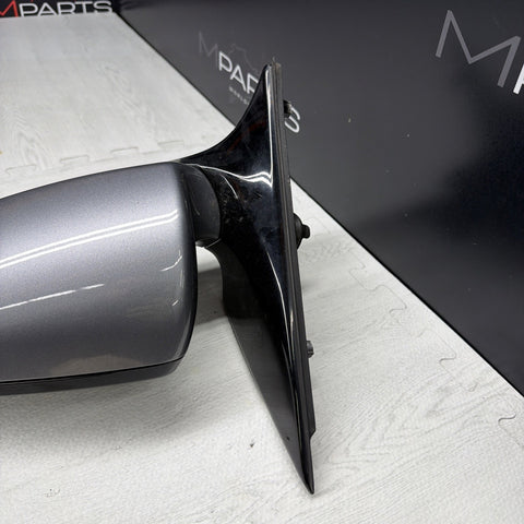 13-16 BMW F10 M5 LEFT DRIVER SIDE MIRROR NO CAMERA SAPPHIRE BLACK OEM