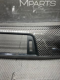 15-20 BMW F80 F82 M3 M4 Dash Center Console Carbon Fiber Interior Trim Set OEM