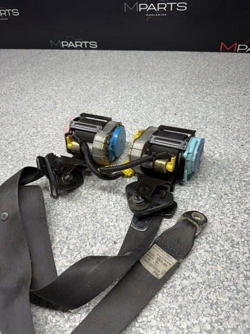 Honda S2000 Front Right & Left Side Seat Belt Retractor Black OEM 2000 - 2005