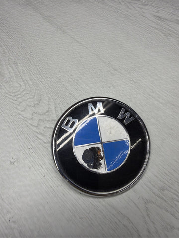 01-06 BMW E46 M3 CONVERTIBLE TRUNK EMBLEM LOGO BADGE OEM *Faded*