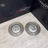 SHW / REFURBISHED 13-17 BMW F06 F10 F12 F13 M5 M6 REAR BRAKE DISCS ROTORS