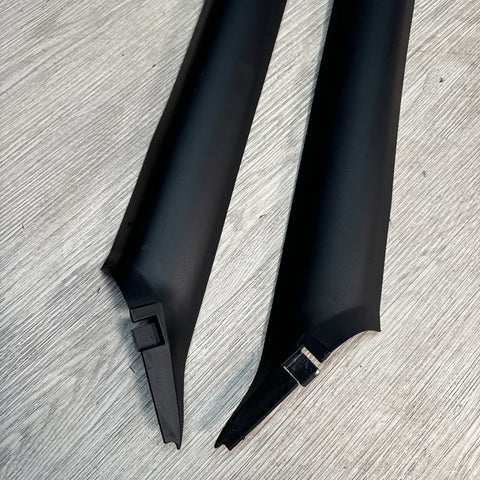 96-02 BMW Z3 Z3M Roadster Front Windshield A Pillars Interior Trims Covers Set