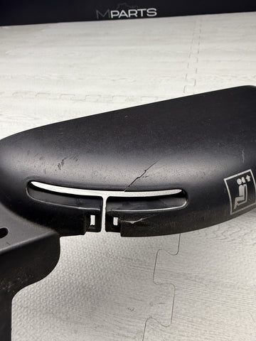 01-06 BMW E46 CONVERTIBLE REAR SEAT ROLLOVER BAR TRIM COVER 8204279 OEM BLACK