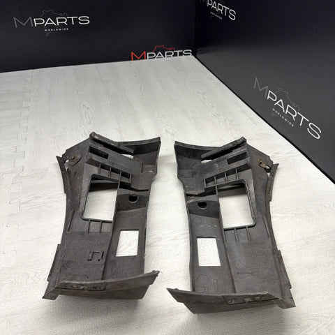 01-06 BMW E46 M3 FRONT BUMPER COVER GUARDS BRACKETS 2695247