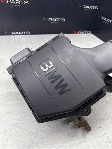 11-13 OEM BMW E82 E90 E92 E93 Engine N55 Intake AirBox Air Box Filter + MAF