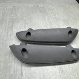 01-06 BMW OEM E46 M3 Titan Shadow Gray Vert Trim Armrest Left Right Rear