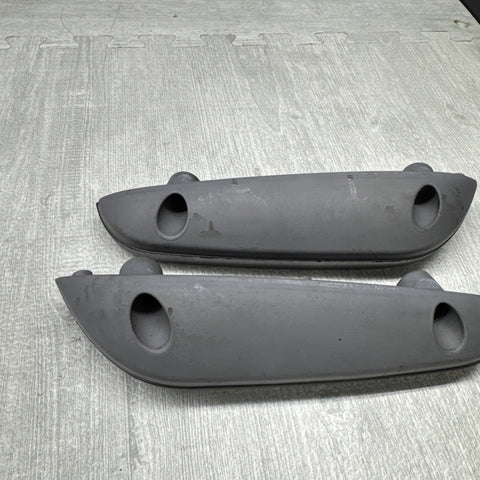 01-06 BMW OEM E46 M3 Titan Shadow Gray Vert Trim Armrest Left Right Rear