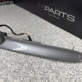 01-06 BMW E46 M3 Convertible Trunk Lid Grip Key Deck Handle Silver Gray