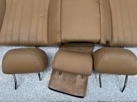 BMW 00-03 E39 M5 Sedan Front & Rear Seats Leather Heated Caramel