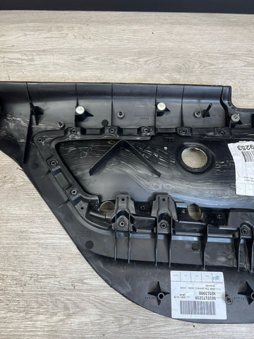 BMW 01-06 E46 M3 COUPE REAR RIGHT PASSENGER QUARTER DOOR CARD PANEL OEM